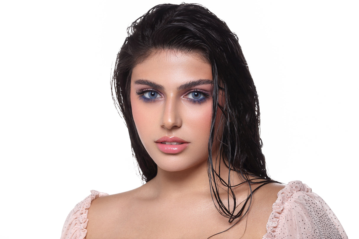 Bella Diamonds Moon Stone - Blue Contact Lenses - 1 month