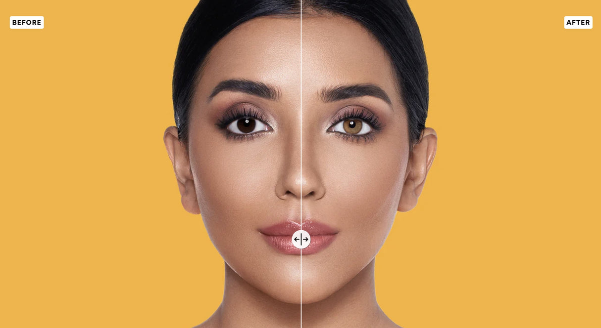 Swati Honey Hazel Brown Contact Lenses