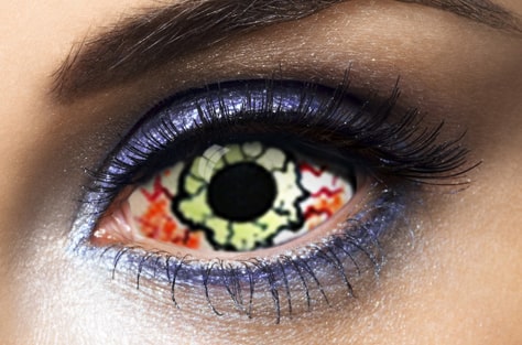 green sclera lenses