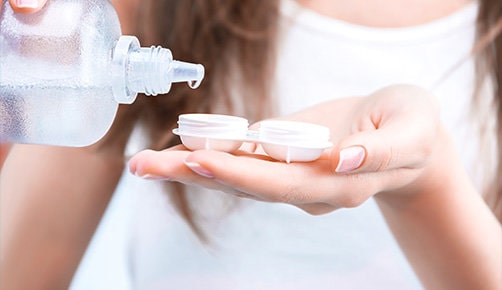 les erreurs à éviter avec des lentilles de contact