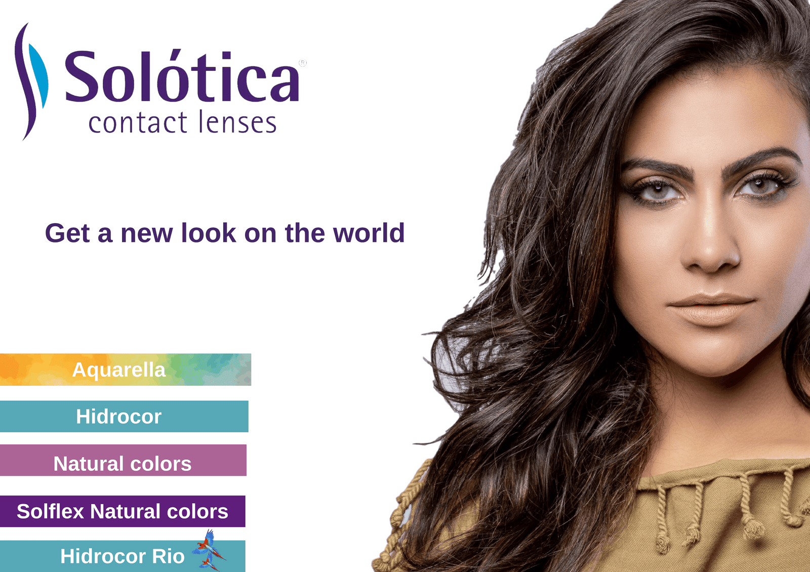 Solotica colored lenses