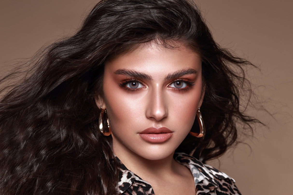 elite gray beige bella lens