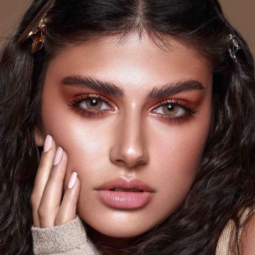 brown colored lenses