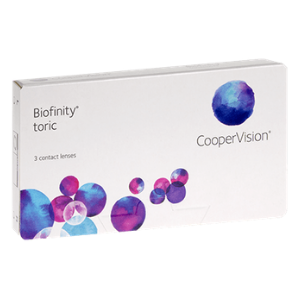 lentilles transparentes biofinity