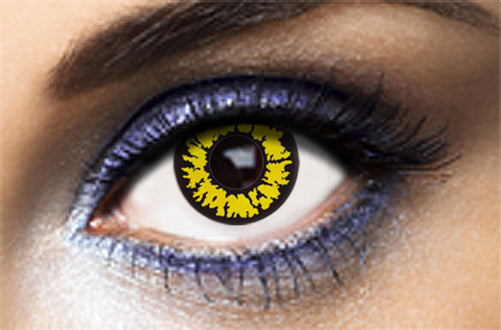 lentilles halloween black wolf fashion lentilles