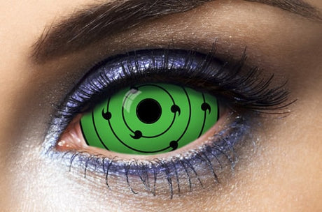 lentilles halloween verte