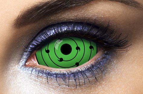 lentilles halloween verte