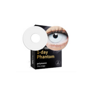 lentilles halloween blanche avec correction