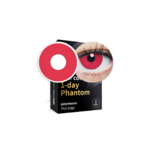 lentilles halloween rouge avec correction