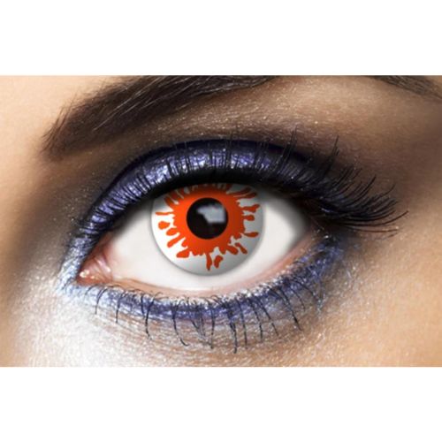 lentilles halloween effet sang