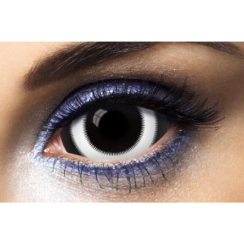 lentilles halloween sclera noir