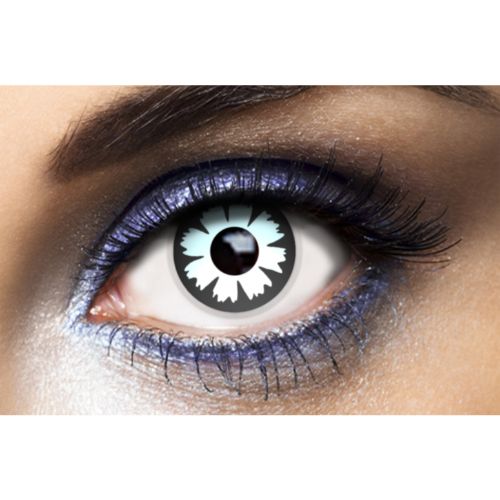 lentilles halloween bleues