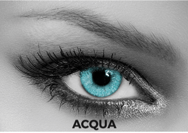 Lentilles de contact Soleko Queen's Solitaire Acqua