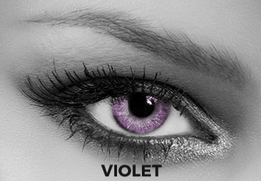 Soleko Queen's Solitaire Violet Contact Lenses