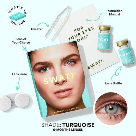 Lentilles Swati Bleues