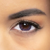 circle lenses violet