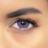 circle lenses violet