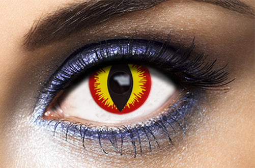 lentilles devil red fashion lentilles