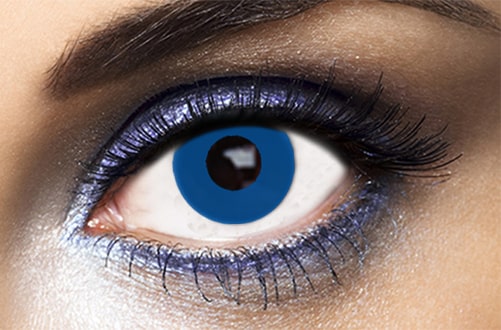 lentilles halloween bleues