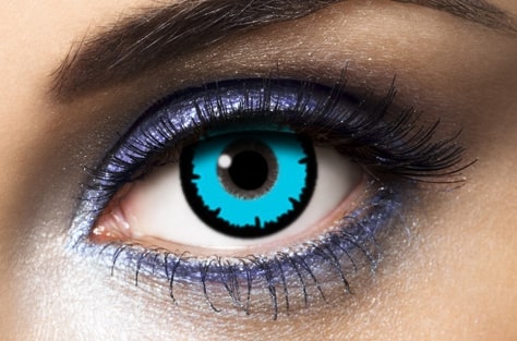 lentilles halloween bleues poseidon fashion lentilles