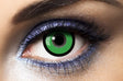 lentilles halloween vertes manson green