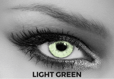 Lentilles de contact Soleko Queen's Solitaire Light Green 