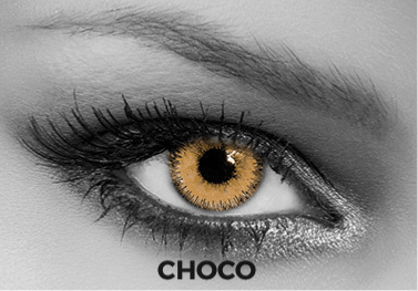 Lentilles de contact Soleko Queen's Trilogy Choco