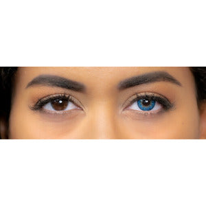 blue contact lenses for brown eyes