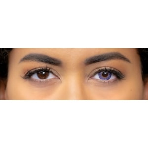 London violet colored lenses